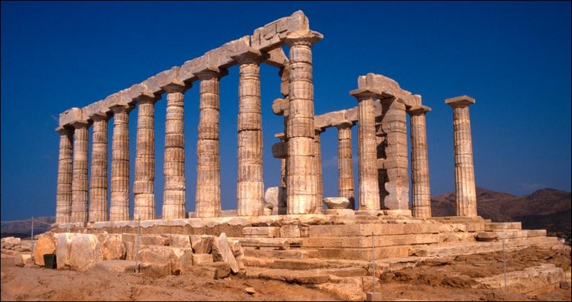 Temple of Poseidon, Cape Sounion, Greece