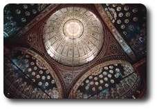 Ceiling of Mosque of Mohammad Ali, Cairo, Egypt