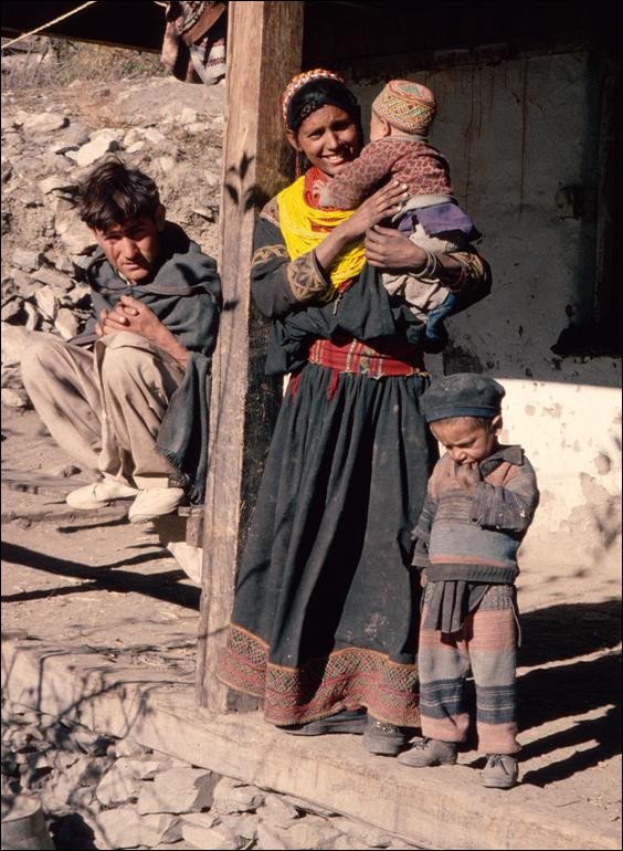 My Kalash hosts at Broun, Kalash Valley, Pakistan 