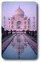 Taj Mahal at sunrise, Agra, India