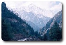 Annapurna II before Chame, Annapurna Circuit, Nepal