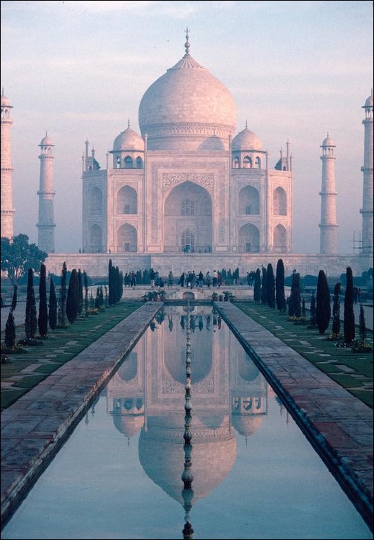 Taj Mahal at sunset, Agra, India