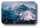 Glacier opposite Manang, Annapurna Circuit, Nepal