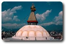 Bodnath Stupa near Kathmandu, Nepal