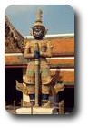 Statue at the Grand Palace, Bangkok, Thailand