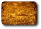 Gold relief panel on Wat Mai Suwannaphumaham, Luang Phabang, Laos