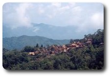 Village near Phongsali, Laos