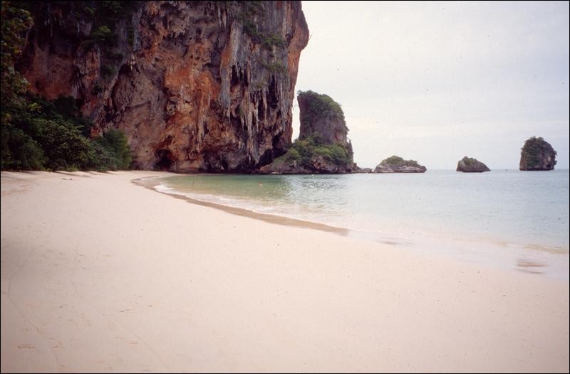 Phra Nang beach near Krabi, Thailand