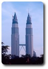 Twin Towers building, Kuala Lumpur, Malaysia