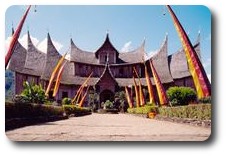 King’s Palace at Paganujung near Bukittinggi, Sumatra, Indonesia