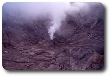 Inside Gunung Bromo crater, Java, Indonesia
