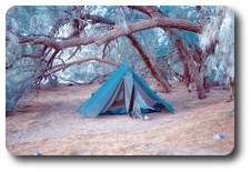 Camping in Death Valley, California, USA