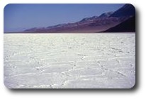 Salt flats at Badwater, Death Valley, California, USA