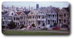 Alamo Square, San Francisco, California, USA