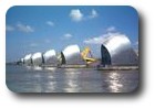 Thames Barrier, London, England