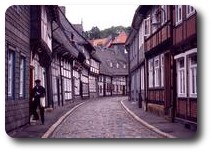 Half-timbered houses, Goslar, Germany