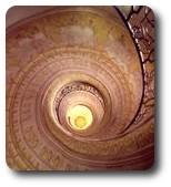 Staircase at Melk Abbey, Melk, Austria