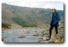 Me beside Grains Gill, Lake District, England