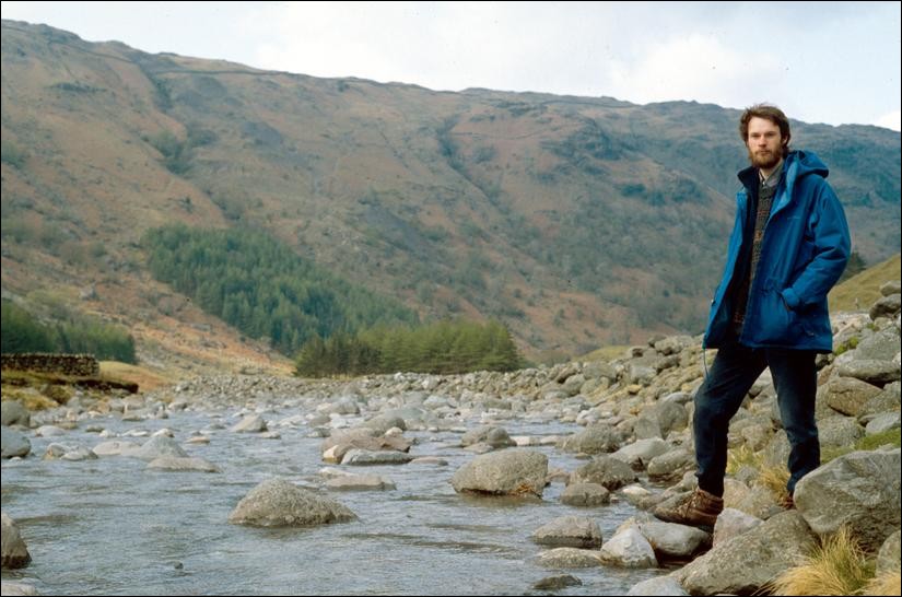 Me beside Grains Gill, Lake District, England
