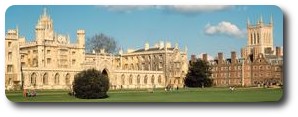 New Court, St. John’s College, Cambridge, England