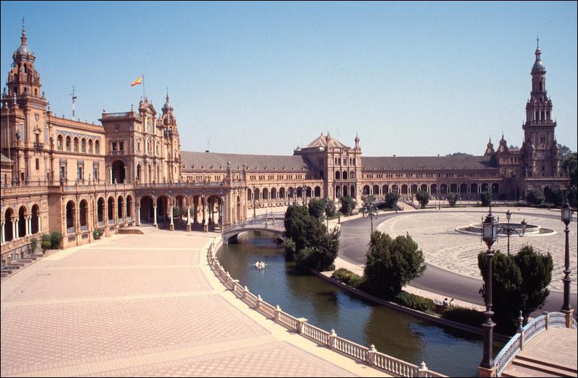 Plaza de Espana, Sevilla, Spain