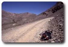 Track to Mulhacen, Sierra Nevada, Spain