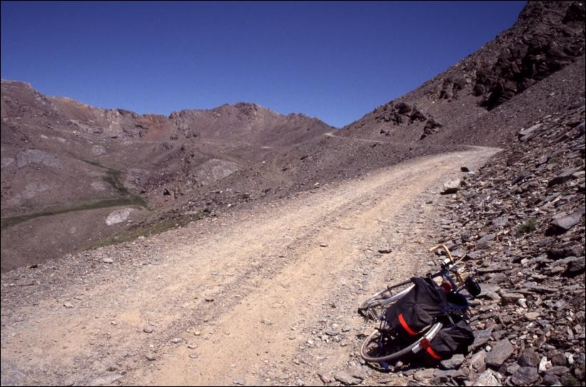 Track to Mulhacen, Sierra Nevada, Spain
