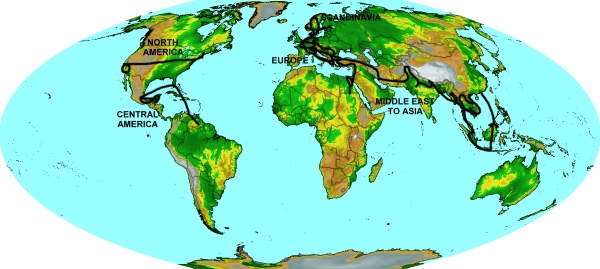 Map of the World